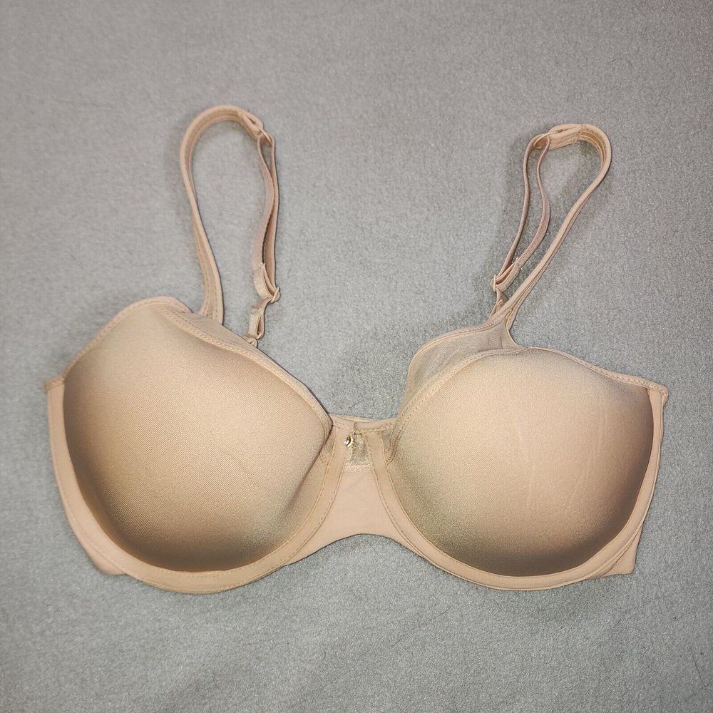 Bali Women 3439/BB06 Nude One Smooth T-Shirt Shaping Underwire Bra Size 34DD‎